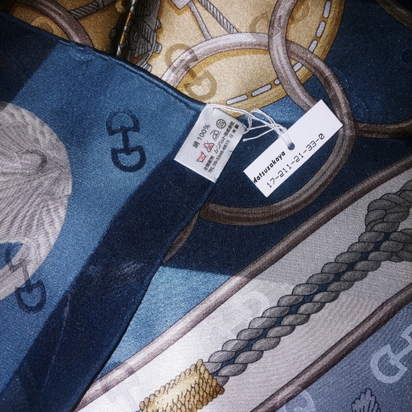 Lancel Paris Silk Scarf - Picture 12 of 12